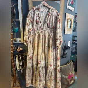 Magnolia Pearl Floral Bohemian Maxi Dress